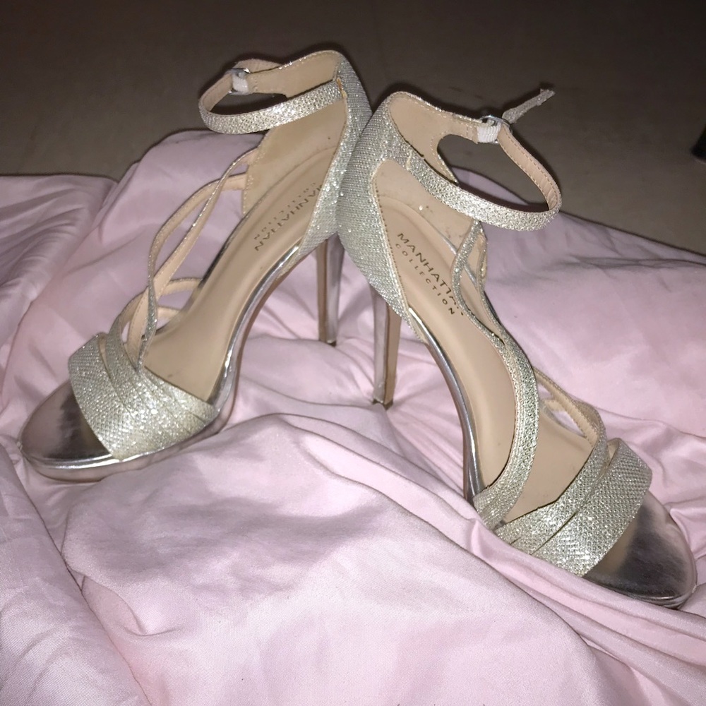Sparkly prom/homecoming heels